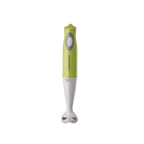 Morphy Richards Pronto Super 300 W Hand Blender for Kitchen with Multifunctional Blade & Detachable Shaft(640100 BLENDER)Green&White